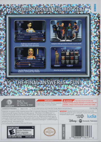 Who Wants to Be a Millionaire? - Wii