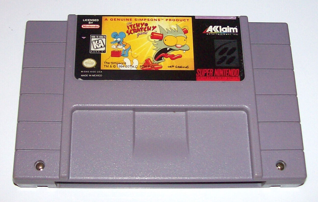 Itchy & Scratchy Game, The (The Simpsons) - SNES
