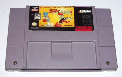 Itchy & Scratchy Game, The (The Simpsons) - SNES