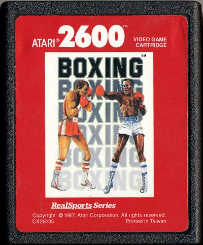 Realsports Boxing - Atari 2600