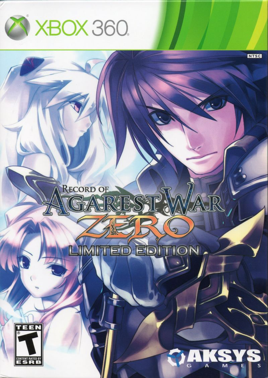 Record of Agarest War: Zero - Limited Edition - Xbox 360
