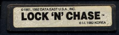 Lock 'N Chase (White Label) - Atari 2600