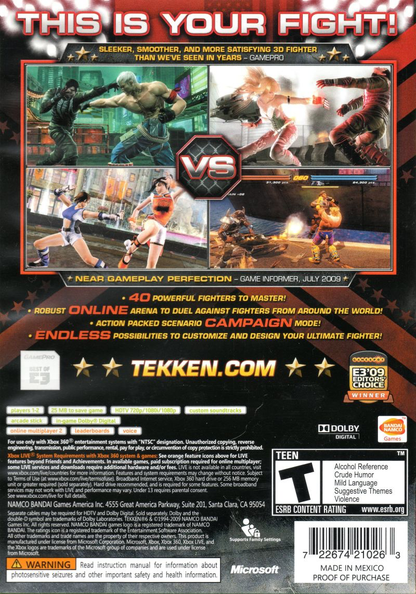 Tekken 6 - Xbox 360