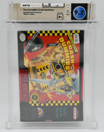 The Incredible Crash Dummies SNES 9.2 A+ - NEBRASKA COLLECTION