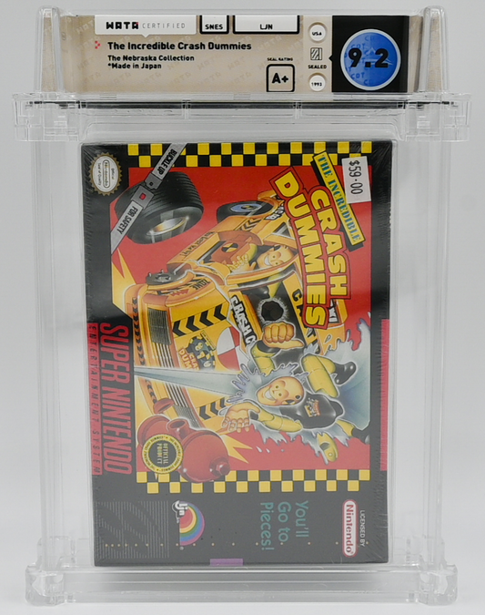 The Incredible Crash Dummies SNES 9.2 A+ - NEBRASKA COLLECTION
