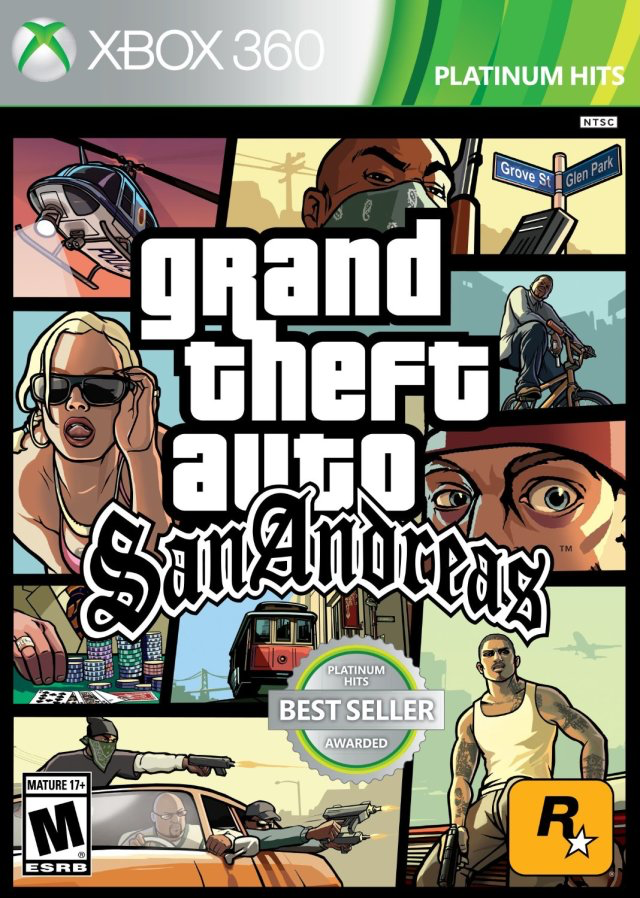 Grand Theft Auto: San Andreas - Platinum Hits - Xbox 360