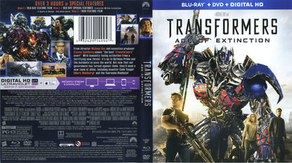 Transformers: Age of Extinction - Blu-ray Sci-fi 2014 PG-13