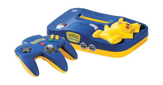 Console System | Pikachu Pokemon Edition - N64