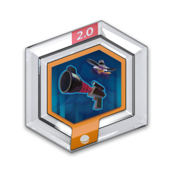 Hexagonal Power Disc | Darkwing Duck's Grappling Gun - Disney Infinity 2.0