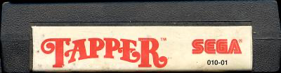 Tapper (Smooth Grip Cartridge) - Atari 2600