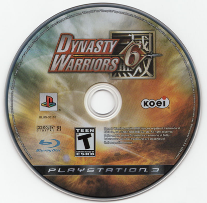 Dynasty Warriors 6 - PS3