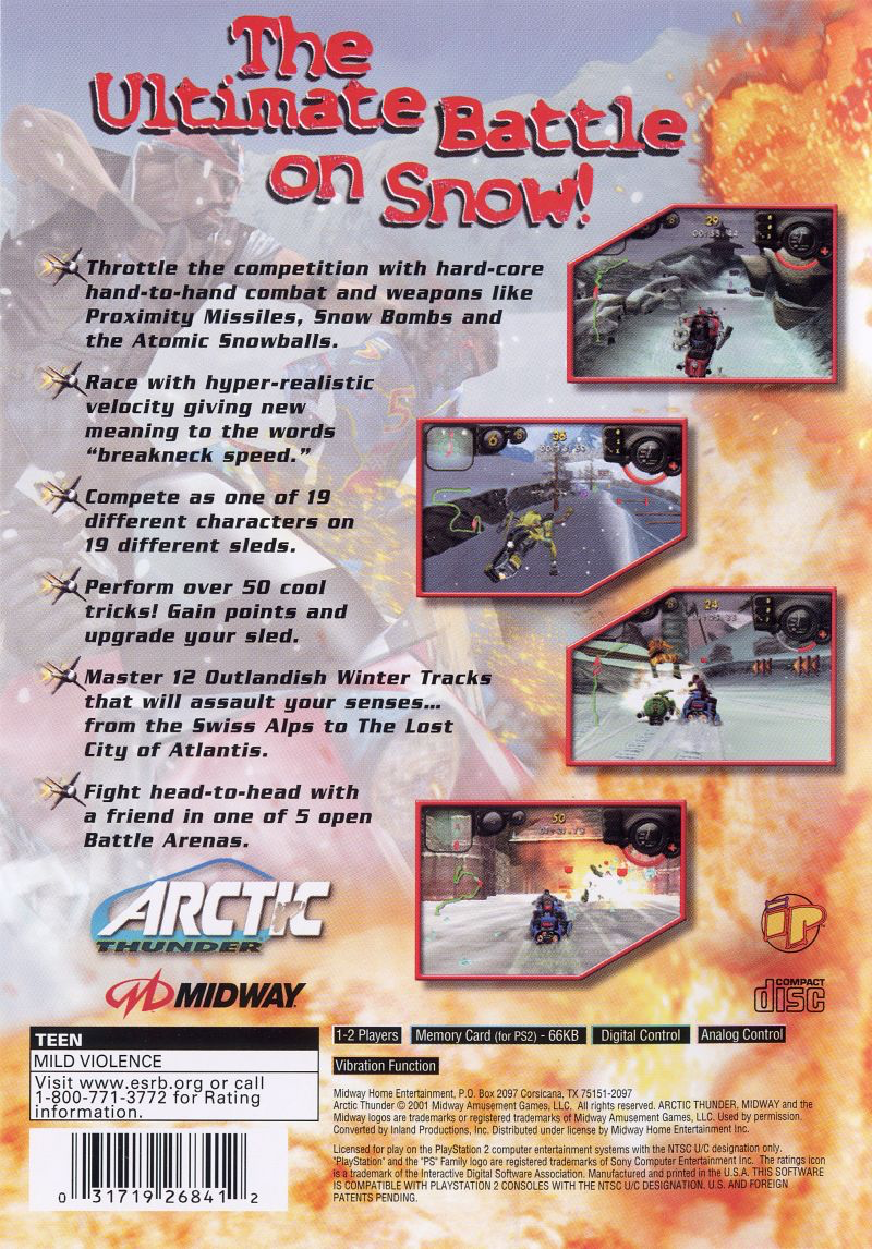 Arctic Thunder - PS2