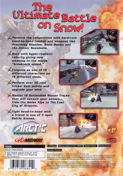 Arctic Thunder - PS2
