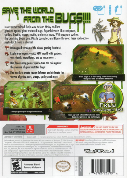 Centipede: Infestation - Wii