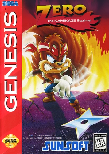 Zero the Kamikaze Squirrel - Genesis