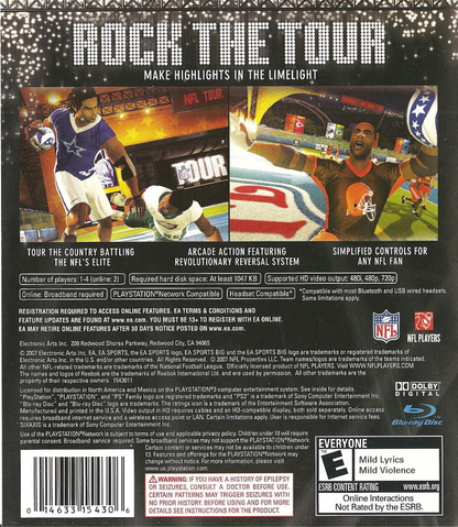 NFL Tour - PS3
