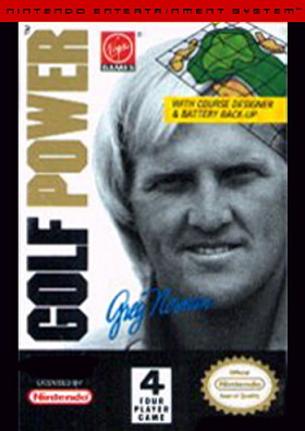 Golf Power Greg Normans - NES