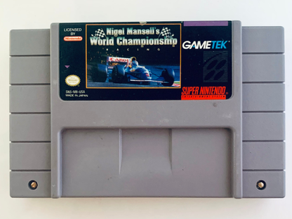 Nigel Mansell's World Championship Racing - SNES