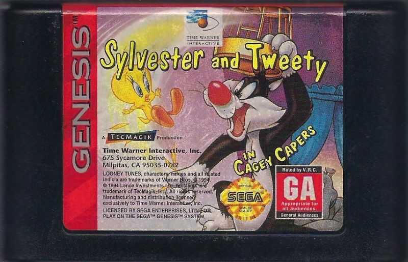 Sylvester and Tweety in Cagey Capers - Genesis