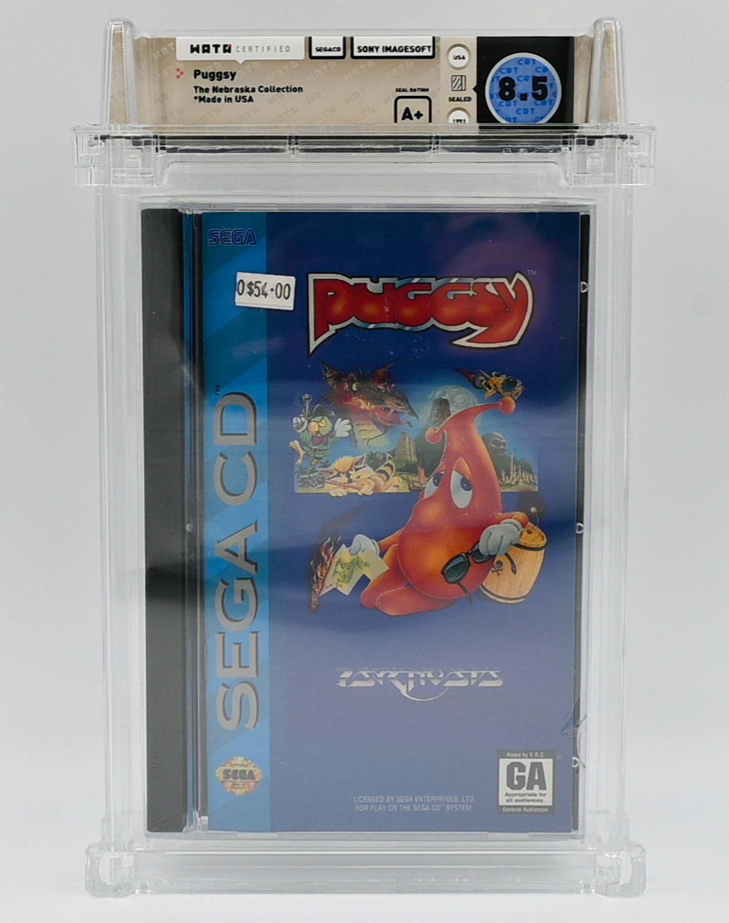 Puggsy SNES 8.5 A+ - NEBRASKA COLLECTION