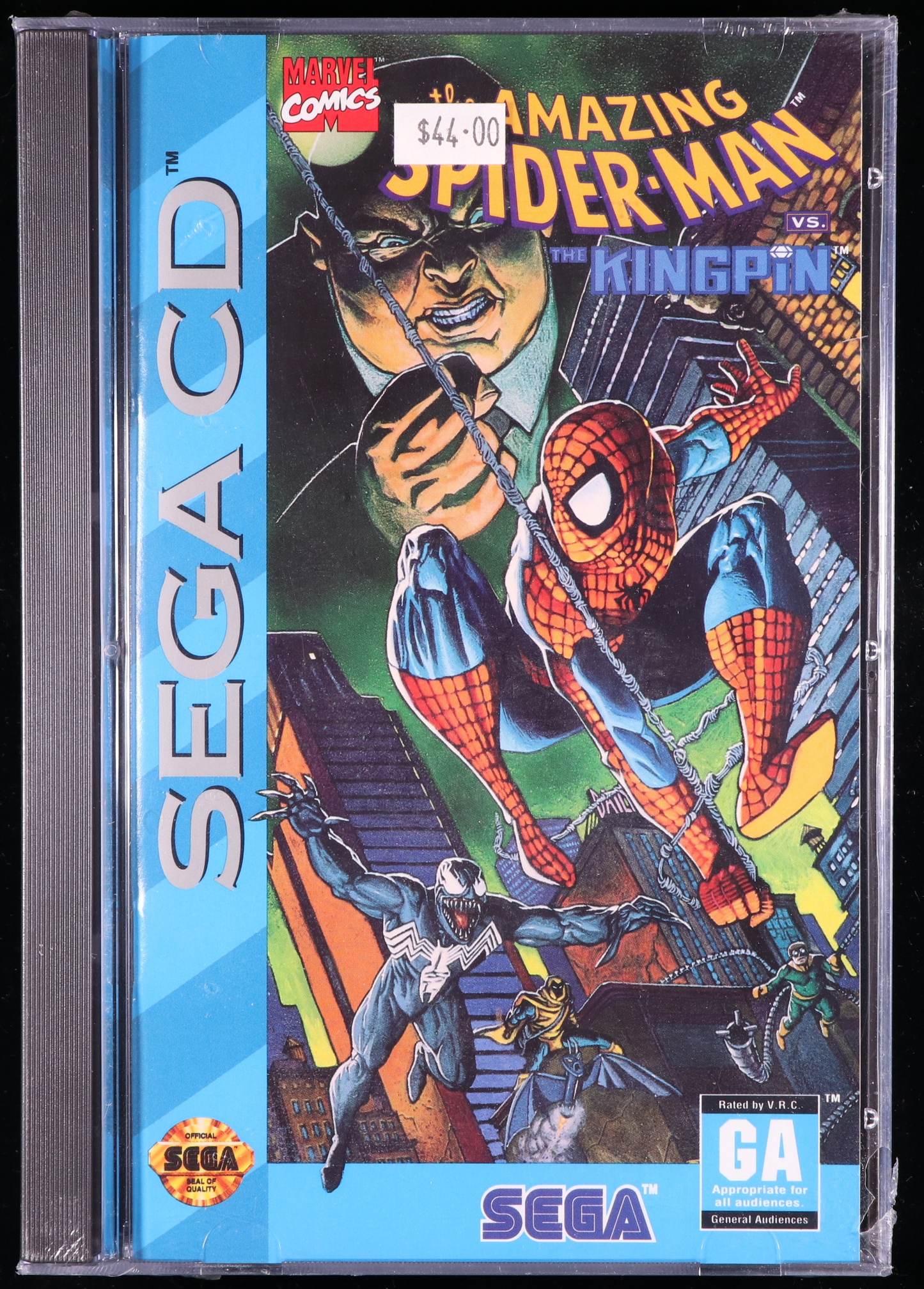The Amazing Spider-Man vs. The Kingpin SEGA CD 9.6 A - NEBRASKA COLLECTION