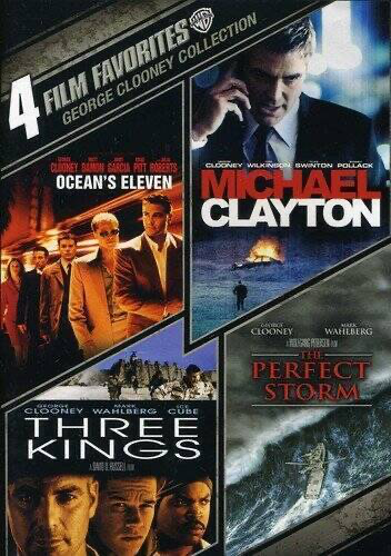 4 Film Favorites: George Clooney: Ocean's Eleven / The Perfect Storm / Michael Clayton / Three Kings - DVD