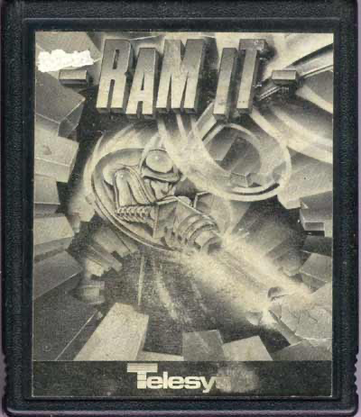 Ram It (Black and White Label) - Atari 2600