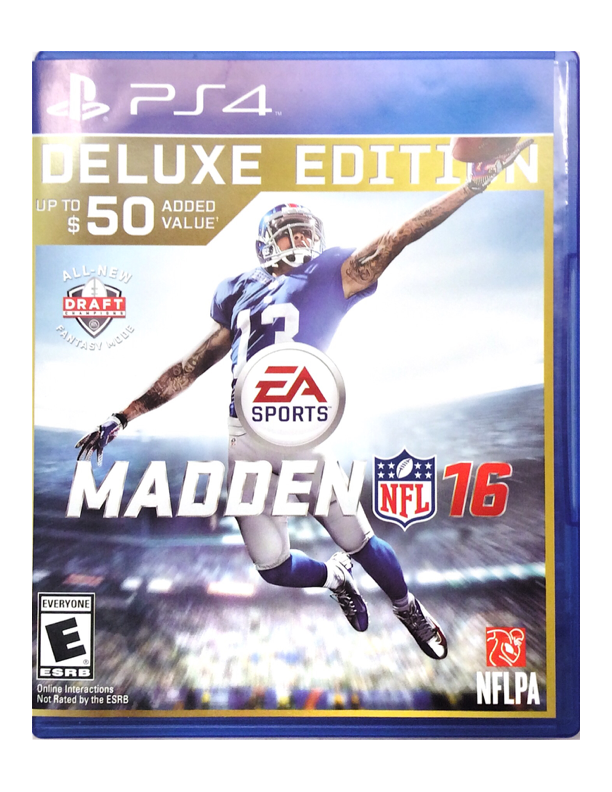 Madden NFL 16 - Deluxe Edition - PS4