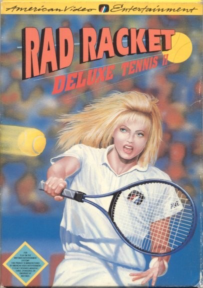 Rad Racket: Deluxe Tennis 2 - NES