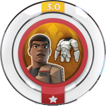 Round Power Disc | Finn's Stormtrooper Costume - Disney Infinity 3.0