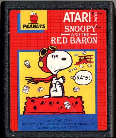 Snoopy and The Red Baron - Atari 2600
