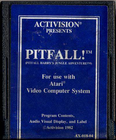 Pitfall! (Blue Label) - Atari 2600