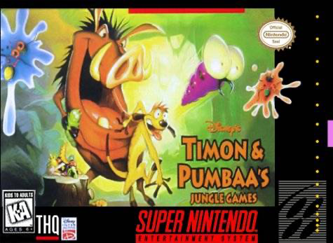Timon & Pumbaa's Jungle Games, Disney's - SNES