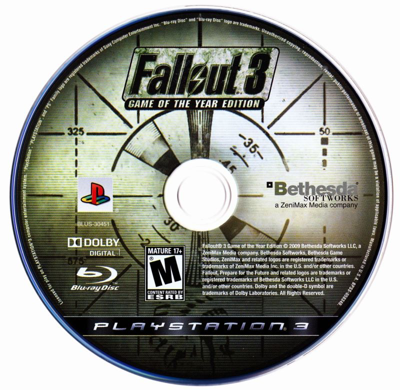 Fallout 3 - Game of the Year Edition - PS3