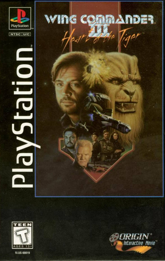 Wing Commander 3: Heart of the Tiger (Long Box) - PS1