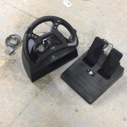 Team MadCatz Dual Force Race Wheel - PS2