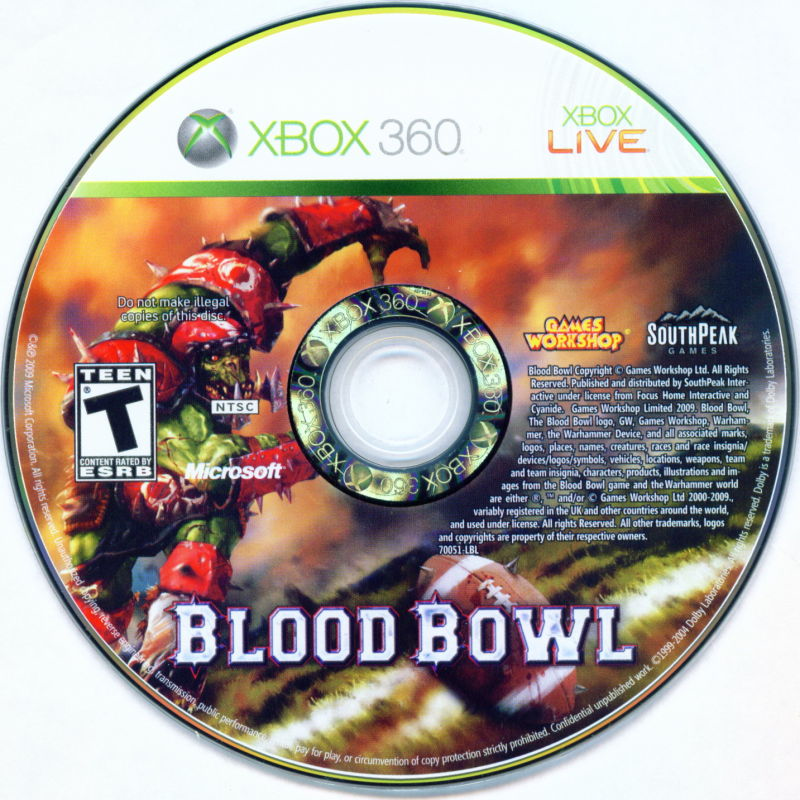 Blood Bowl - Xbox 360