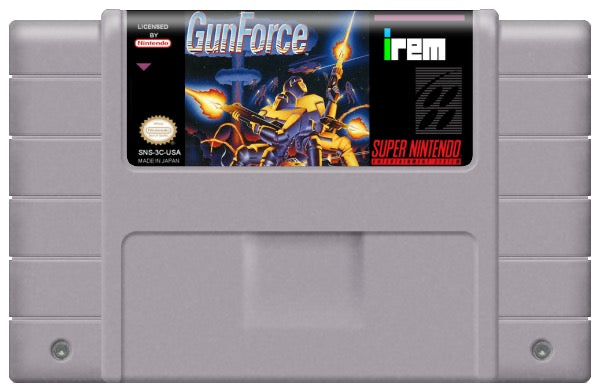 GunForce - SNES