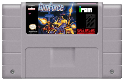 GunForce - SNES