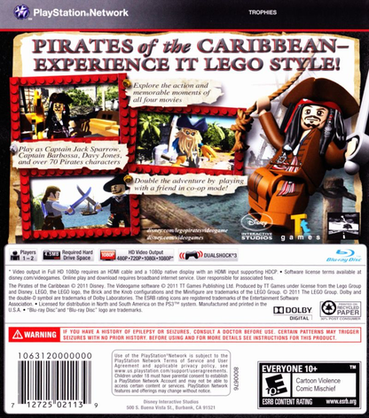 LEGO Pirates of the Caribbean - PS3