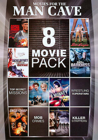 8 Movie Action Pack: Men Of War / Artie Lange's Beer League / Bachelor Party In The Bungalow Of The Damned / ... - DVD