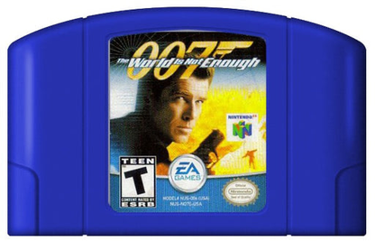 007 The World Is Not Enough (Blue Cartridge) - N64