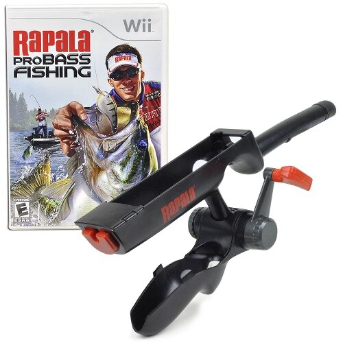 Fishing Rod Rapala | Black - Wii