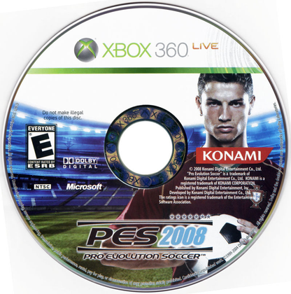PES: Pro Evolution Soccer 2008 - Xbox 360