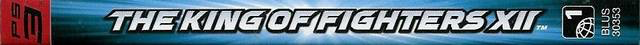 King of Fighters XII 12 - PS3