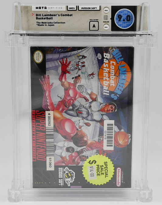 Bill Lambeer's Combat Basketball SNES 9.0 A - NEBRASKA COLLECTION