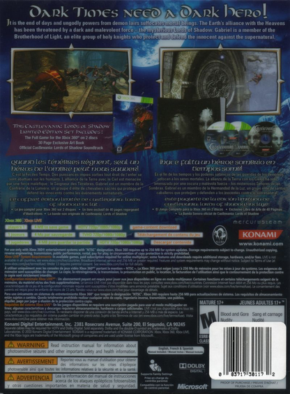 Castlevania: Lords of Shadow - Limited Edition - Xbox 360