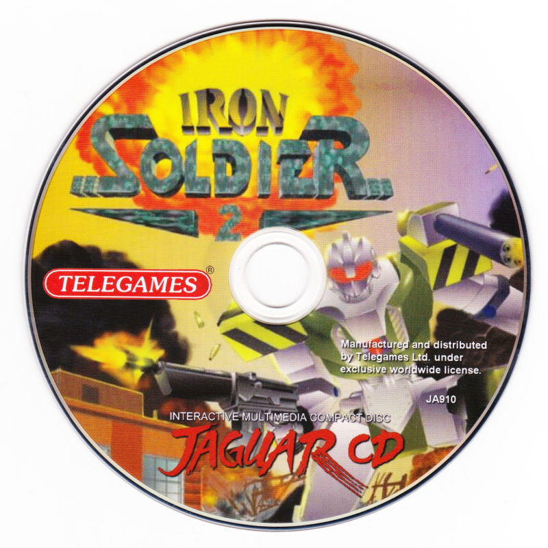 CD Iron Soldier 2 - Atari Jaguar
