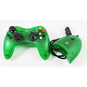 Wireless Logitech Controller | Transparent Green - Xbox