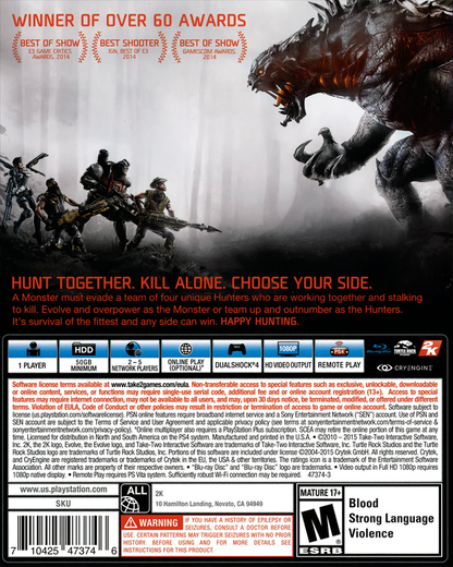Evolve - PS4